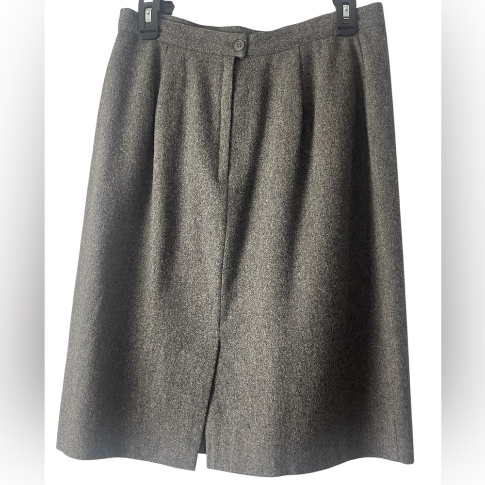 Vintage Briggs New York a-line wool blend skirt. Size 14 GUC - Picture 8 of 12